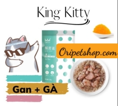 Pate KingKitty Gói 85g Siều Nhiều Thịt Dành Cho Mèo