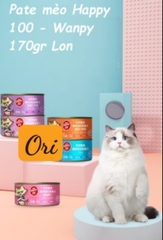 Pate Wanpy Happy 100 Lon 170g ( Dành Cho Mèo)