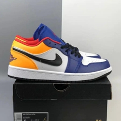 Giày Air Jordan 1 Low ‘Royal Yellow’ (GS) 553560-123