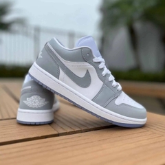 Giày Air Jordan 1 Low ‘White Wolf Grey’