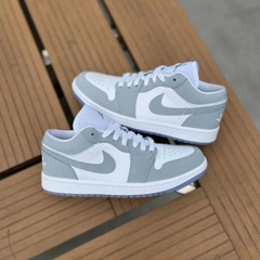 Giày Air Jordan 1 Low ‘White Wolf Grey’