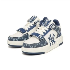 Giày MLB Chunky Liner Mid Denim New York Yankees ‘D.Navy’ 3ASXCDN3N-50NYD