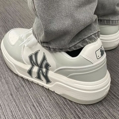 Giày MLB Chunky Liner New York Yankees ‘Grey’ 3ASXCA12N-50GRL