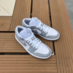 Giày Air Jordan 1 Low ‘White Wolf Grey’