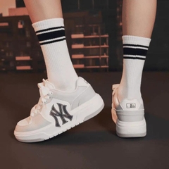 Giày MLB Chunky Liner New York Yankees ‘Grey’ 3ASXCA12N-50GRL