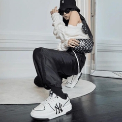 Giày MLB Chunky Liner New York Yankees ‘Off White’ 3ASXCA12N-50WHS