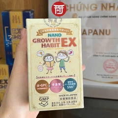 Viên Uống Hỗ Trợ Tăng Chiều Cao Nano Growth Habit Ex 120 Viên Nhật Bản
