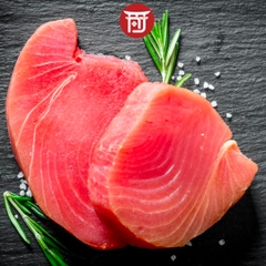 Cá ngừ vây vàng xông CO cắt khúc