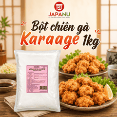 Bột Chiên Gà Karaage Mix Nihon Shokken 1kg Nhật Bản