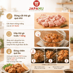 Bột Chiên Gà Karaage Mix Nihon Shokken 1kg Nhật Bản