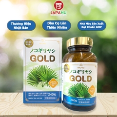 Viên Uống Cọ Lùn Saw Palmetto Gold 240 Viên Nhật Bản - Hỗ Trợ Tuyến Tiền Liệt