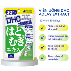 Viên uống sáng da DHC chiết xuất Ý dĩ 30 Viên - Nhật Bản