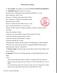 Nattokinase Nano Premium 60000FU/G