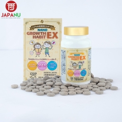 Viên Uống Hỗ Trợ Tăng Chiều Cao Nano Growth Habit Ex 120 Viên Nhật Bản