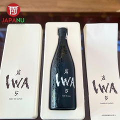 Rượu Sake Iwa5 Assemblage 3 15% 720ml Nhật Bản