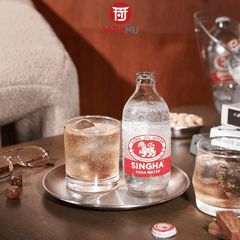 Nước Soda Singha Thái Lan Chai 325ml - Thùng 24 chai