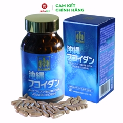 Viên uống tảo nâu Okinawa Fucoidan Nhật Bản 180 Viên