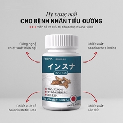 Hỗ Trợ Điều Trị Tiểu Đường INSUNA Fujina 120 Viên - Nhật Bản