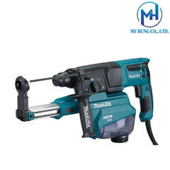 Máy khoan đa năng với hệ thống hút bụi Makita HR2652
