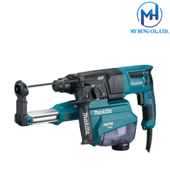 Máy khoan đa năng với hệ thống hút bụi Makita HR2653
