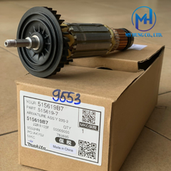 Rotor dùng cho máy mài 9553B và 9553NB chính hãng Makita