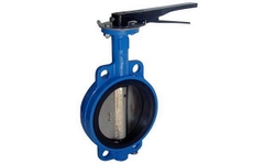 Van bướm tay gạt DN100