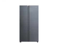 Tủ lạnh Aqua Side by side 646L Inverter Đen AQR-S682XA(SLB)