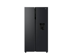Tủ lạnh Aqua Side by side 570L Inverter Đen AQR-SW541XA(FB)