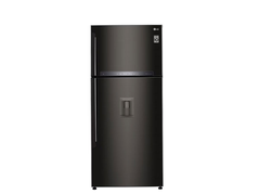 Tủ lạnh LG 2 cánh - Ngăn đá trên 478L Inverter Đen GN-D602BLI