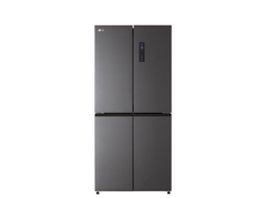 Tủ lạnh LG 4 cánh 470L Inverter Đen GR-B50BL