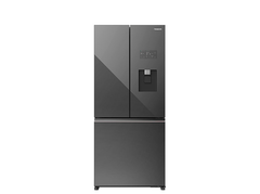 Tủ lạnh Panasonic 3 cánh 495L Inverter Đen xám NR-CW530XMMV