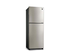 Tủ lạnh Sharp 2 cánh - Ngăn đá trên 382L Inverter Xám bạc SJ-XP382AE-SL