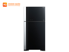 Tủ lạnh Hitachi 2 cánh - Ngăn đá trên 550L Inverter Đen  R-FG690PGV7X(GBK) 
