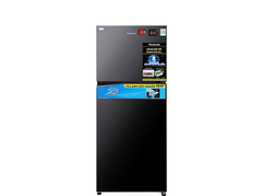 Tủ lạnh Panasonic 2 cánh - Ngăn đá trên 366L Inverter Đen NR-TL381VGMV