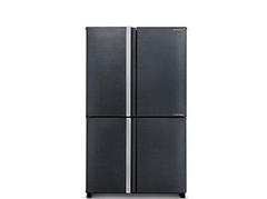 Tủ lạnh Sharp 4 cánh 572L Inverter Xám Đen SJ-FX640V-SL