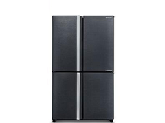 Tủ lạnh Sharp 4 cánh 525L Inverter Xám Đen SJ-FX600V-SL