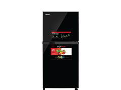 Tủ lạnh Toshiba 2 cánh - Ngăn đá trên 194L Inverter Đen GR-A25VM(UKG1)