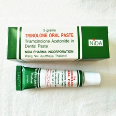 Kem Bôi Nhiệt Miệng Trinolone Oral Paste Thái Lan 5gr