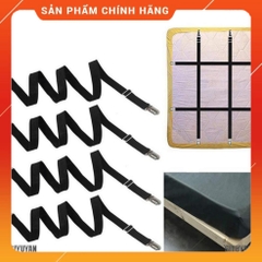 Bộ 2 kẹp cố định ga trải giường co giãn loại dài tiện dụng