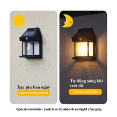 Đèn Tích Điện Năng Lượng Mặt Trời Siêu Sáng Dây Vonfam Chống Thấm Nước