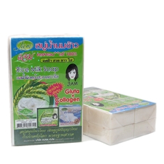 Xà Phòng Gạo  Jam Trắng Da Giảm Mụn Thái Lan
