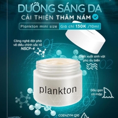 MINI Kem face plankton Mờ Nám Trắng Da 10ml