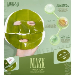 Mặt Nạ Mask Thạch Tươi Collagen Thực Vật Meea Organic