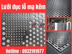 Lưới đục lỗ mạ kẽm