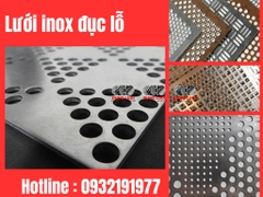 Lưới inox đục lỗ