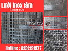 Lưới inox làm hàng rào