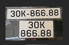 Biển xe 30K-866.88