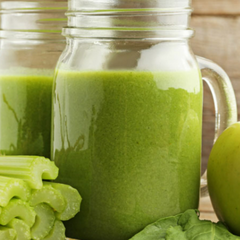 Ép Mix cần, thơm táo