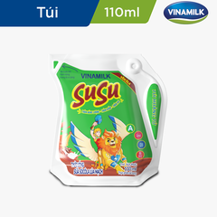 Thức uống Sữa Sôcôla lúa mạch Vinamilk Susu - thùng 24 túi x 110ml