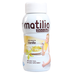 Sữa bầu Matilia vị Vani, Sôcôla, dâu (Lốc 4 hộp)
